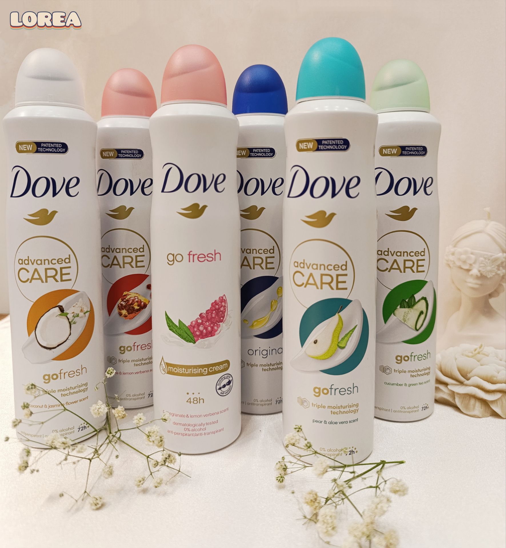 اسپری Dove ( داو) ۲۵۰ میل اورجینال ساخت کشور انگلیس