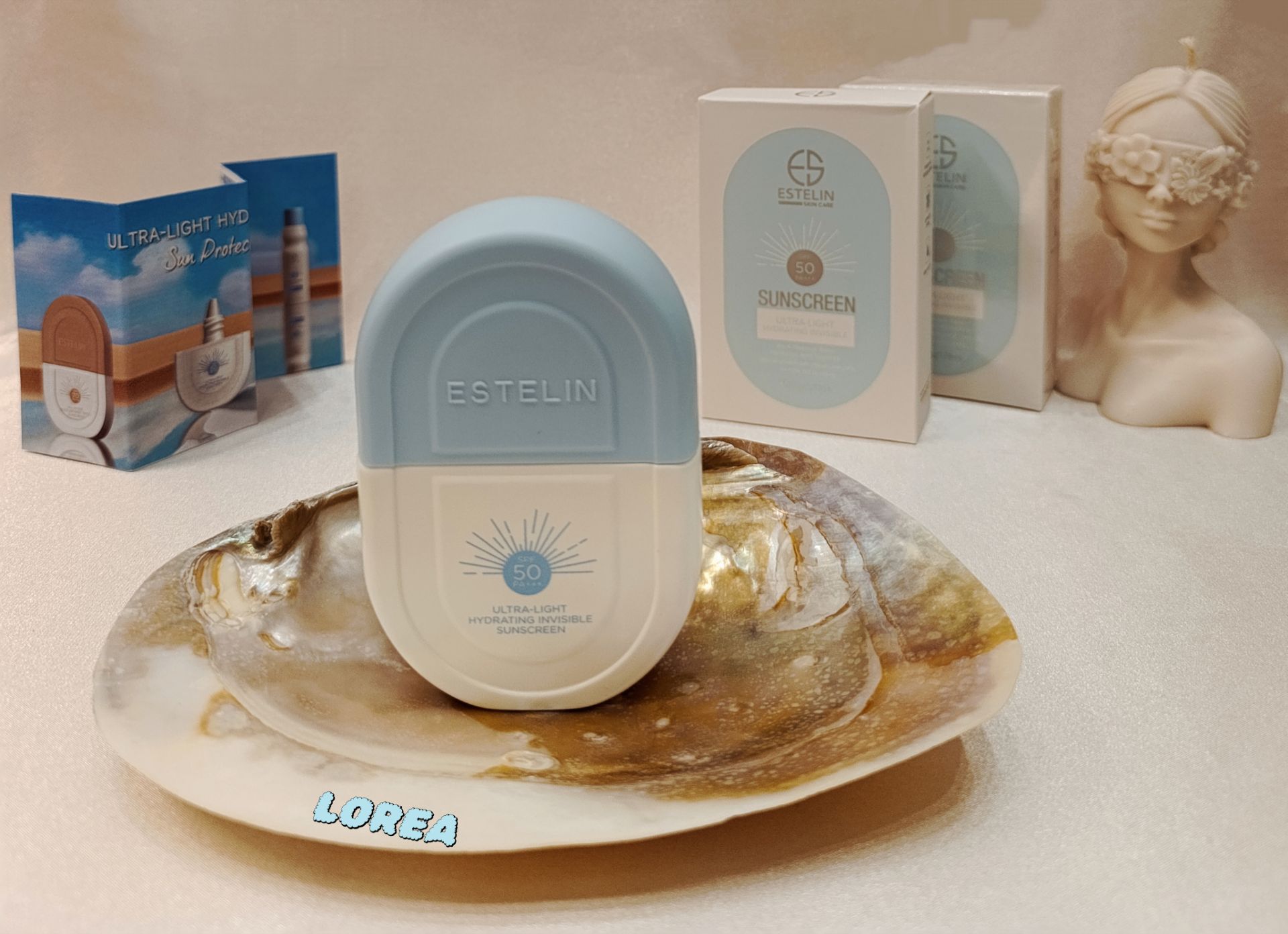 ضد آفتاب بی‌رنگ استلین SPF 50 (50 گرم) - Estelin