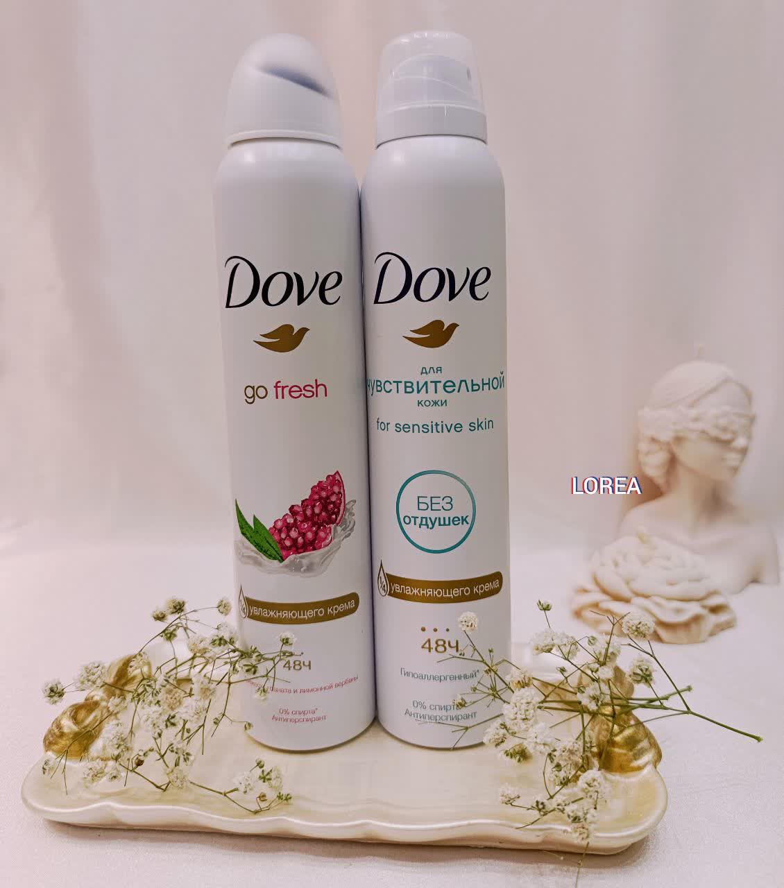 اسپری ضدتعریق 48 ساعته داو Dove حجم 200 میلی لیتر (اصل روس)