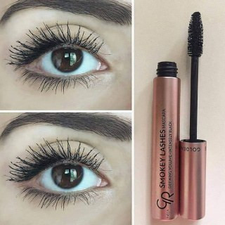 ریمل حجم دهنده گلدن مدل اسموکی لش Smokey Lashes Mascara حجم ۹ml اورجینال